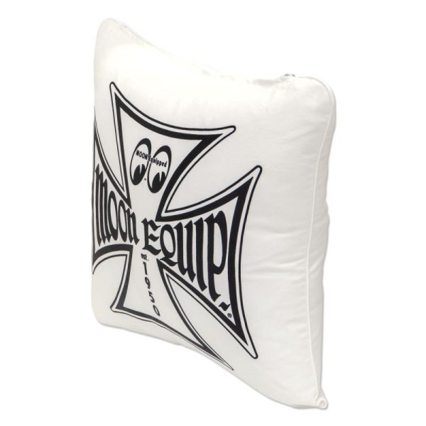 Photo3: MOON Equipped Iron Cross Cushion Cover (3)