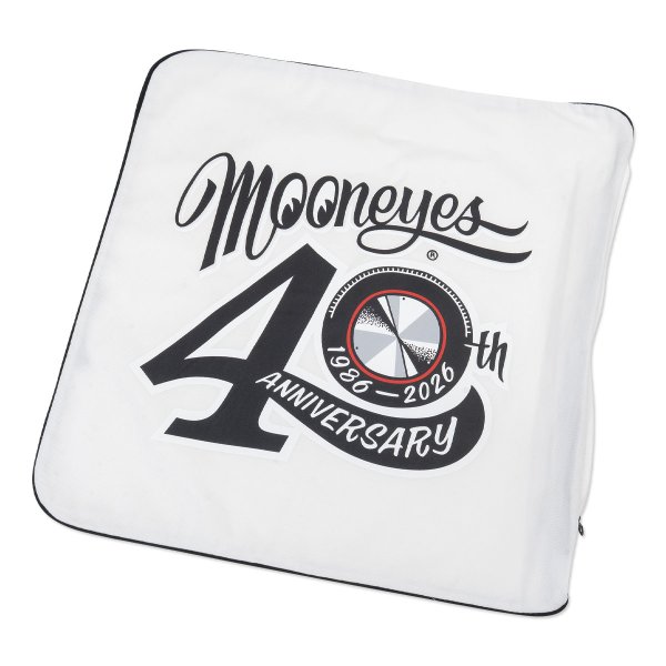 Photo4: MOONEYES 40th Anniv Disc Cushion Cover (4)