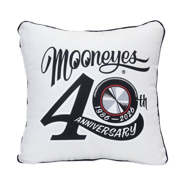 Photo2: MOONEYES 40th Anniv Disc Cushion Cover (2)