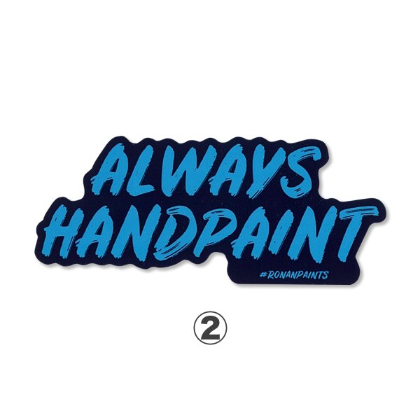 Photo3: Always Handpaint Sticker (3)