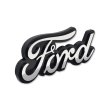 Photo1: FORD Injection Molded Emblem (1)