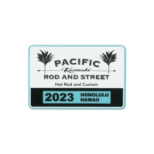 Photo: Pacific Rod & Street Honolulu Hawaii Parking Permit Window Sticker