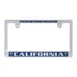 Photo1: CALIFORNIA License Plate Frame (Chrome) JPN Size (1)