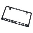 Photo4: CALIFORNIA License Plate Frame BK/WH JPN Size (4)