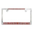 Photo1: CALIFORNIA License Plate Frame (Chrome) JPN Size (1)