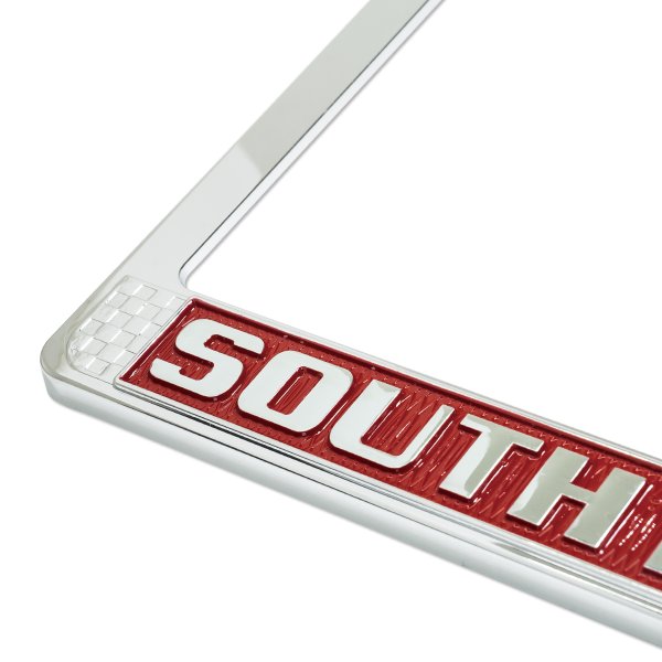 Photo3: CALIFORNIA License Plate Frame (Chrome) JPN Size (3)