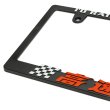 Photo3: Raised Kousoku Yuen Logo License Plate Frame (3)