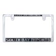 Photo1: SOUTH BAY IMPORTS License Plate Frame CH/BK JPN Size (1)