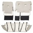Photo3: Seat Cover set for Prius(NHW20 Model)  Rear Bench (3)