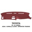 Photo2: TOYOTA 83-87 AE86 Dashboard Covers (2)