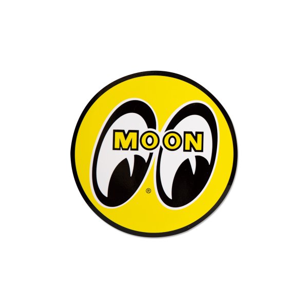 Photo1: MOON EYEBALL STICKER 13cm (1)