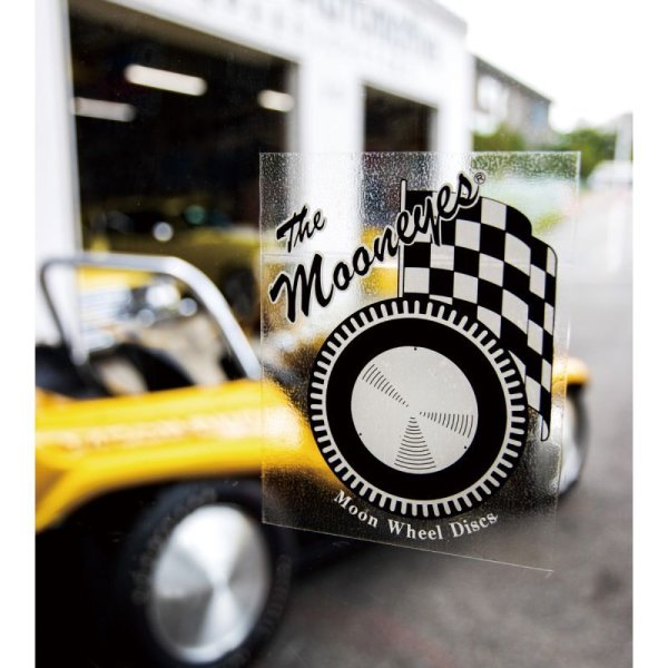 Photo1: MOON Disc Sticker (1)