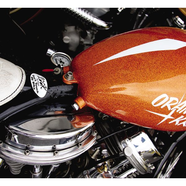 Photo2: Look Don't Touch My Bike Sticker (2)