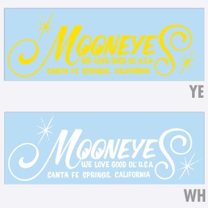 Photo: MOONEYES Logo Die Cut Sticker