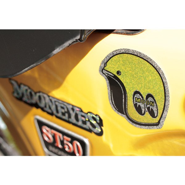 Photo3: MOON Helmet Sticker (3)