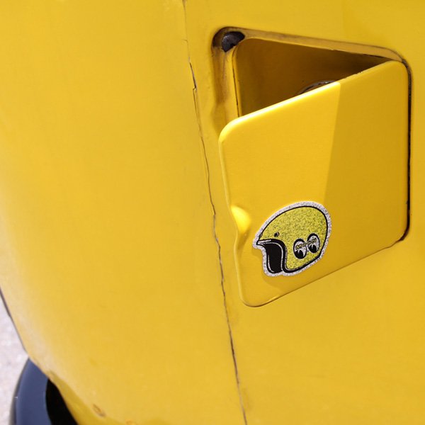 Photo2: MOON Helmet Sticker (2)