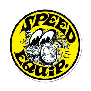 Photo: MOON Speed Equip Round Sticker