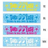 Photo: Take it Easy Sticker (Script Style)