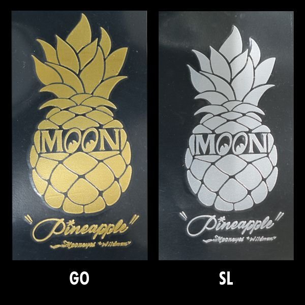 Photo2: Pineapple Sticker (Script Style) (2)