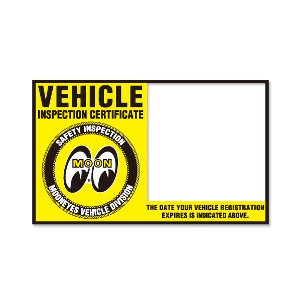 Photo3: MOONEYES JCI Sticker (3)