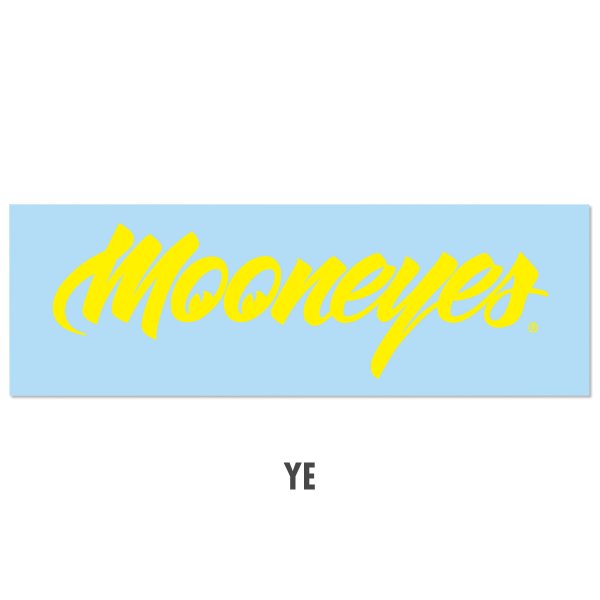 Photo5: MOONEYES Sticker (Clear Type/Script Type) (5)