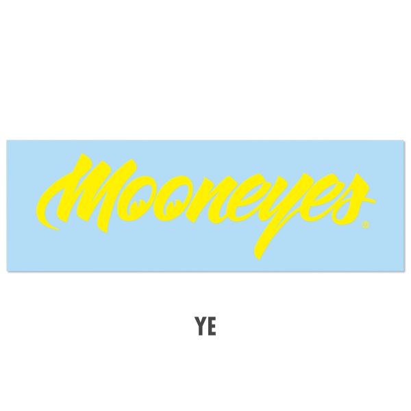 Photo5: MOONEYES Sticker (Clear Type/Script Type) (5)