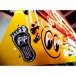Photo4: MOONEYES Barefoot Gas Pedal Decal (4)