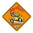 Photo2: MOON Baby on Board Decal (2)