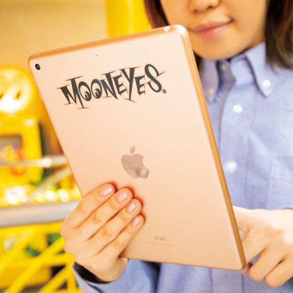 Photo2: MOONEYES Die Cut Spiky Sticker (2)