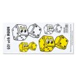 Photo2: MOON 8 Dice Sticker (2)