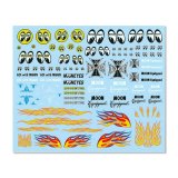 Photo: 1/64 Die-cast Car Decals MOONEYES Assort