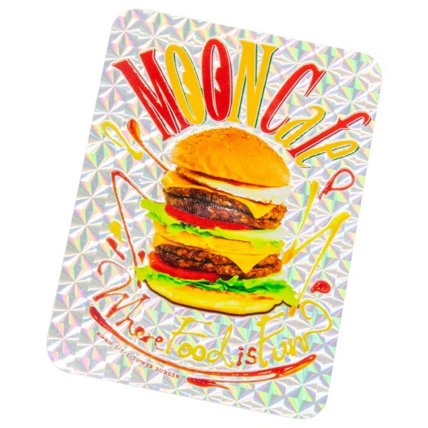 Photo2: MOON Tower Burger Sticker (2)