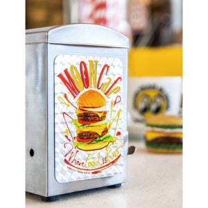 Photo: MOON Tower Burger Sticker