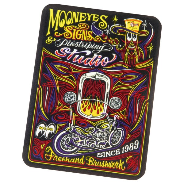 Photo2: MOON Signs & Pinstriping Studio Sticker (2)