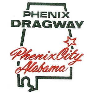 Photo: HOT ROD Sticker PHENIX DRAGWAY Sticker