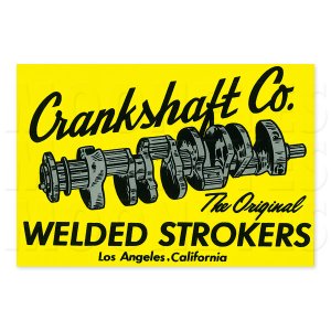 Photo: HOT ROD Sticker Crankshaft Co.