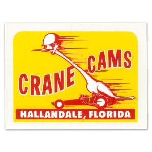 Photo: HOT ROD Sticker CRANE CAMS Sticker