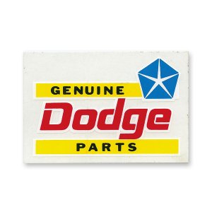Photo: HOT ROD GENUINE Dodge PARTS Decal