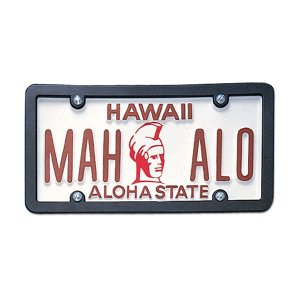 Photo: USA Custom Order License Plate - Hawaii Aloha State