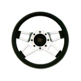 Photo: Grant Challenger Foam Grip Silver 4 Spoke 34cm