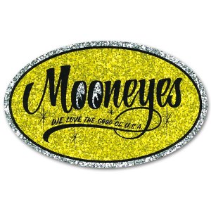 Photo: MOONEYES Oval Sticker