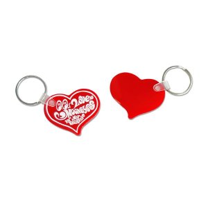 Photo: MOONEYES Heart Key Ring