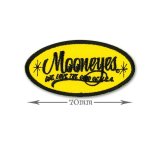 Photo: MOONEYES Oval Logo Patch Small