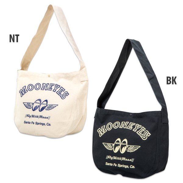 Photo2: Fly with MOON Shoulder Bag (2)