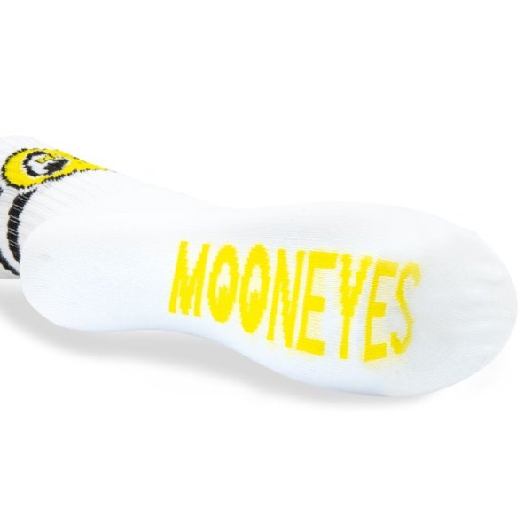 Photo4: MOONEYES EYEBALL Ladies Socks (4)