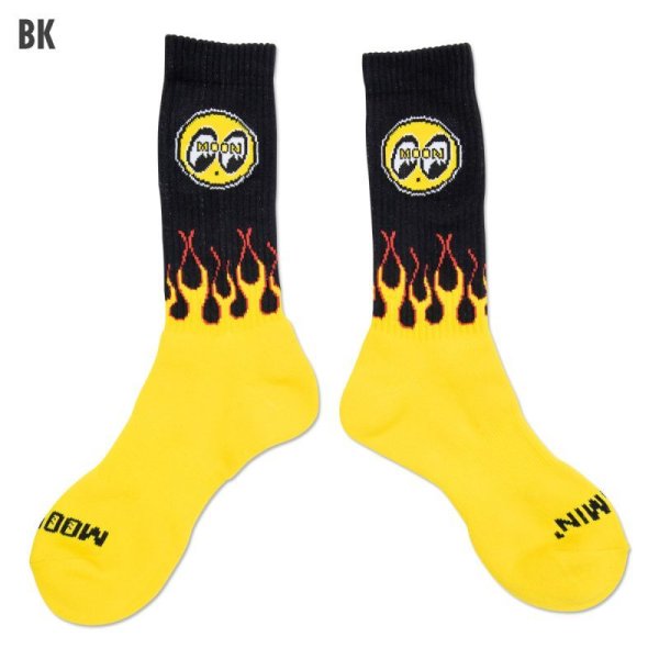 Photo4: Flamin’ MOON Socks (4)