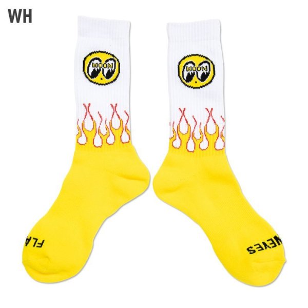 Photo5: Flamin’ MOON Socks (5)