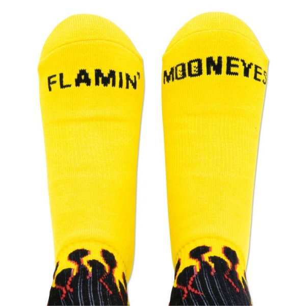 Photo6: Flamin’ MOON Socks (6)