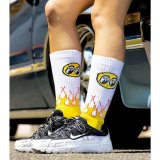 Photo: Flamin’ MOON Socks