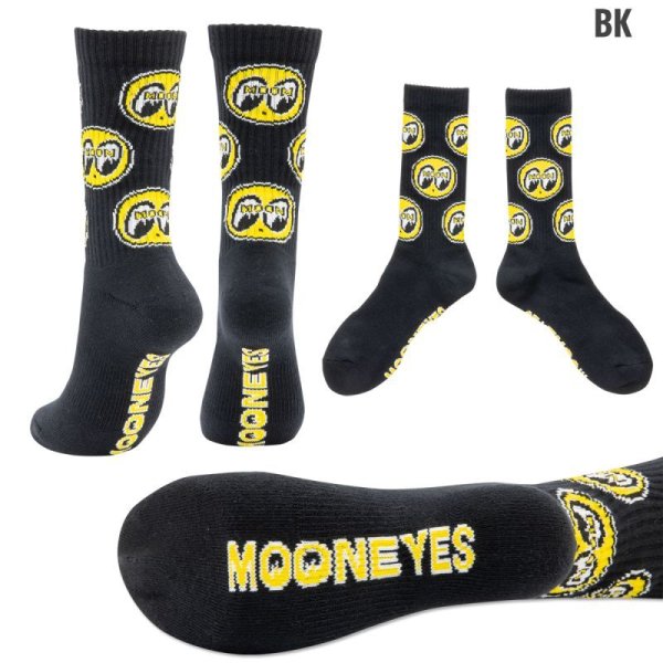 Photo4: MOONEYES Eyeballs Socks (4)
